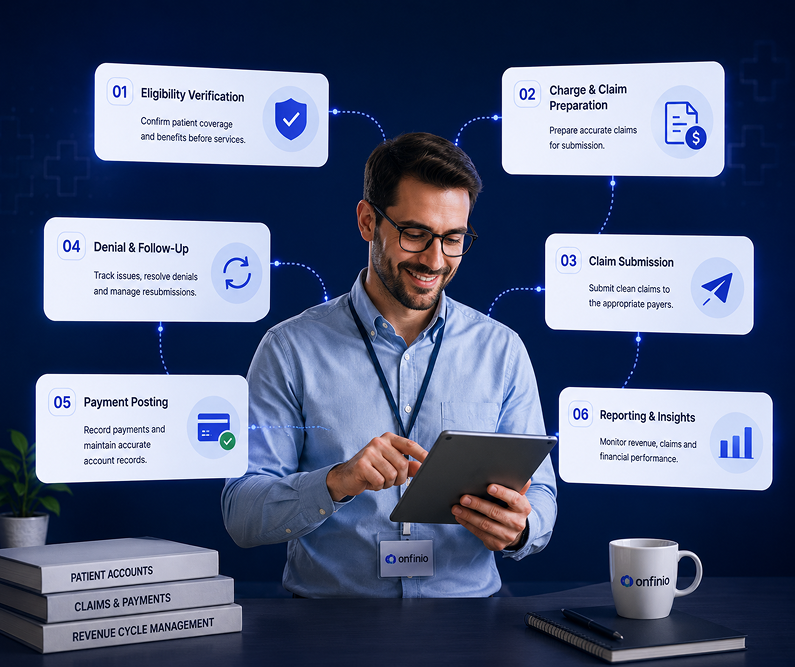 Medtrix revenue cycle illustration