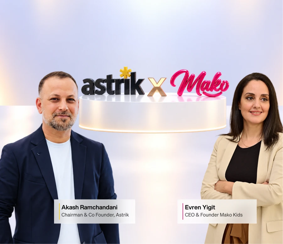Astrik and Mako Kids Forge Strategic Partnership Across Technology, Creativity & Education