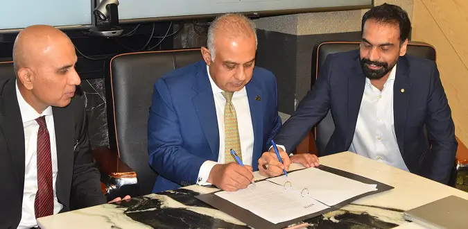 Astrik, Grant Thornton, and JS Bank collaboration meeting