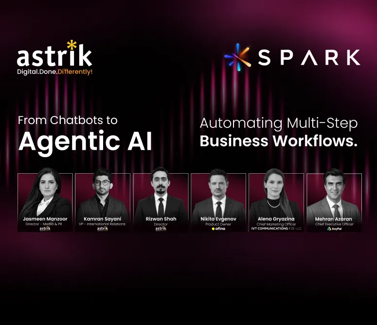 Astrik Announces Inaugural SPARK Webinar on Agentic AI and Enterprise Automation